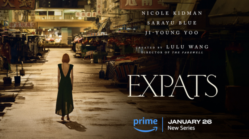 Expats key art featuring Nicola Kidman