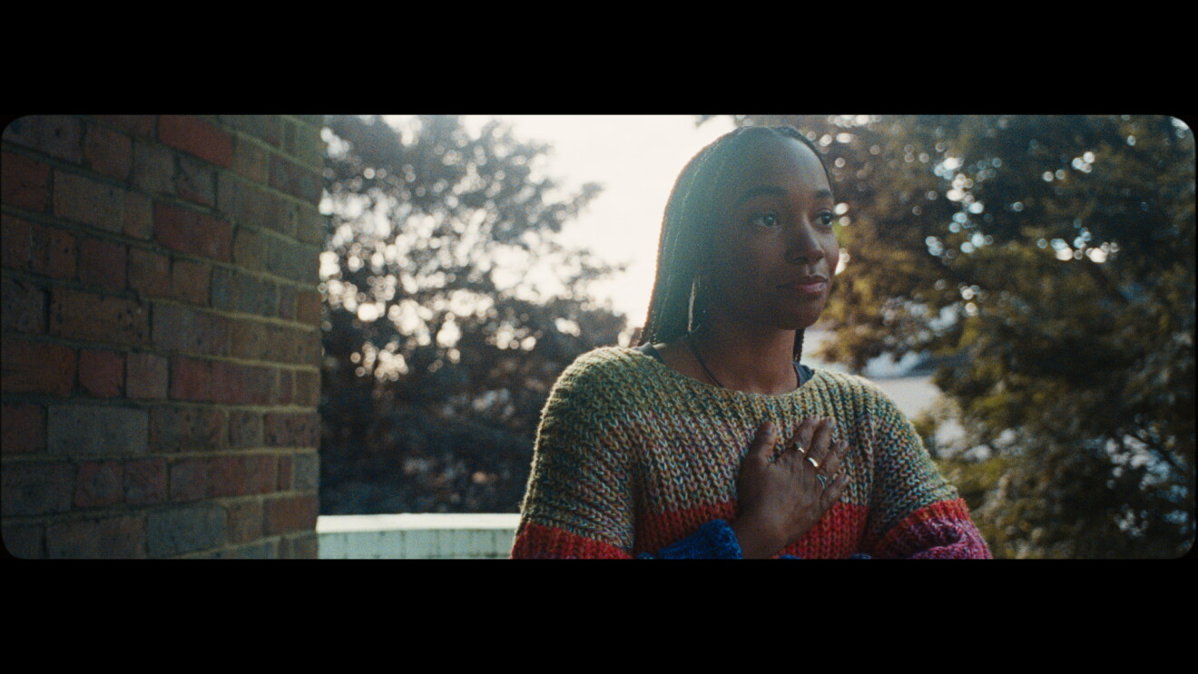 amazon christmas ad shot of girl