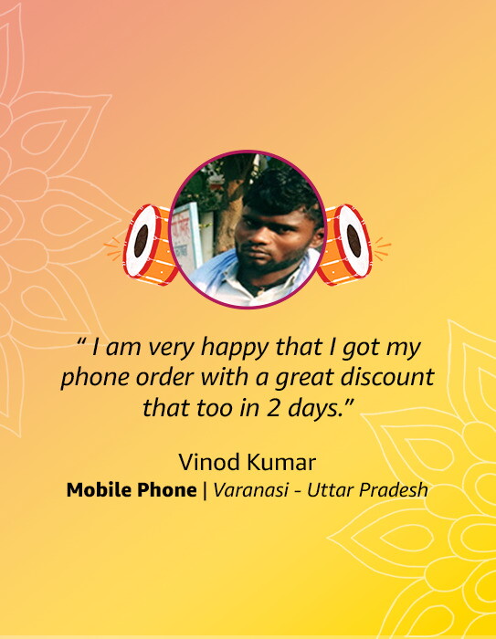 Thanks you customers, Amazon India