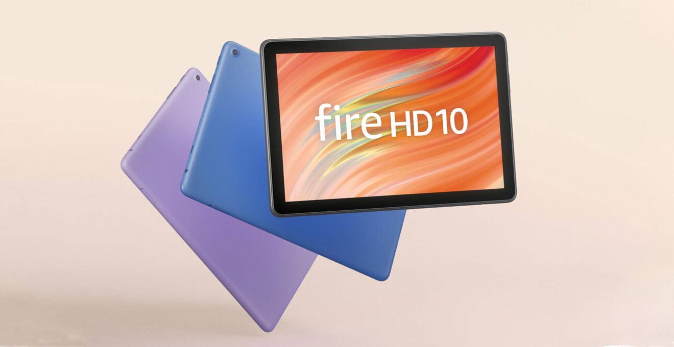 紫、ブルー、黒の3色のタブレット