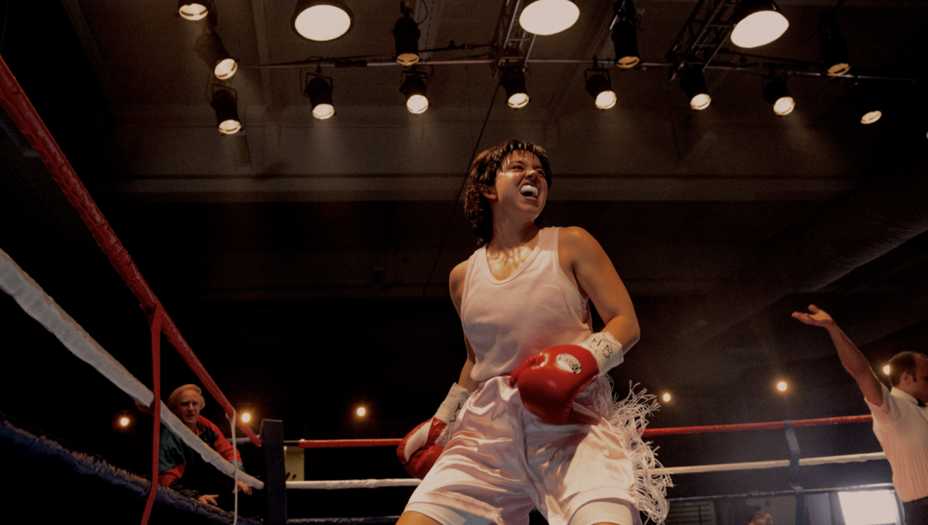 Boxer in the ring 