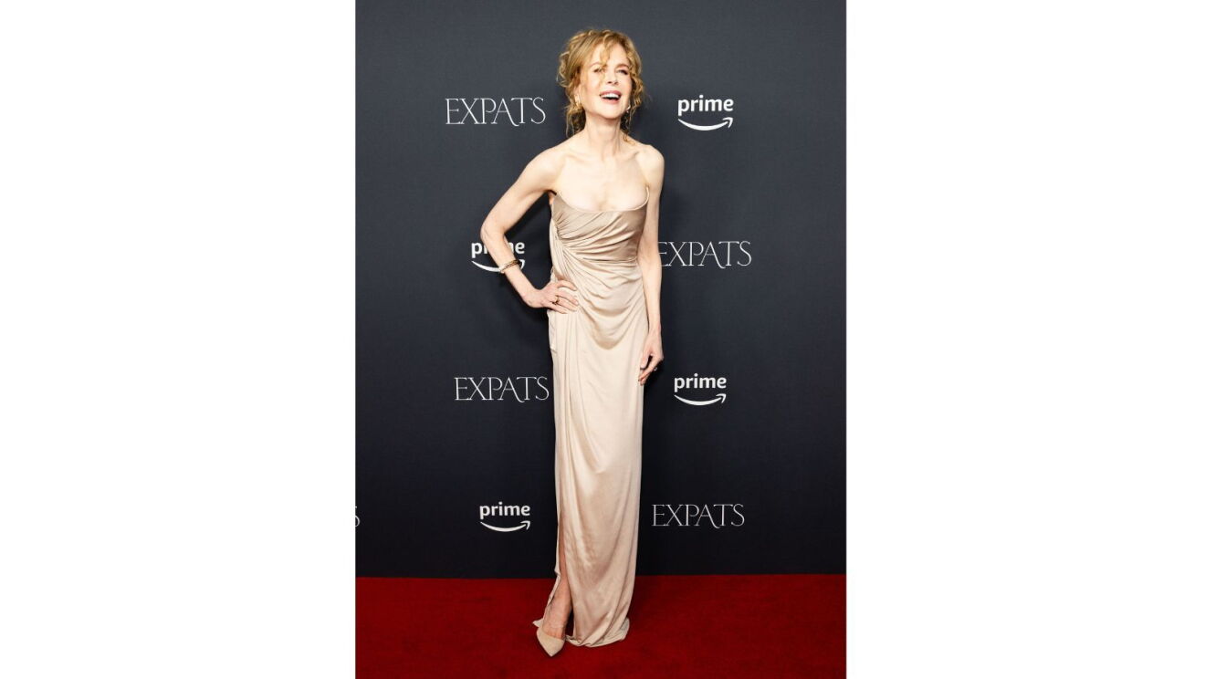 Nicole Kidman on the red carpet at Prime Video's special Sydney screening of Expats.