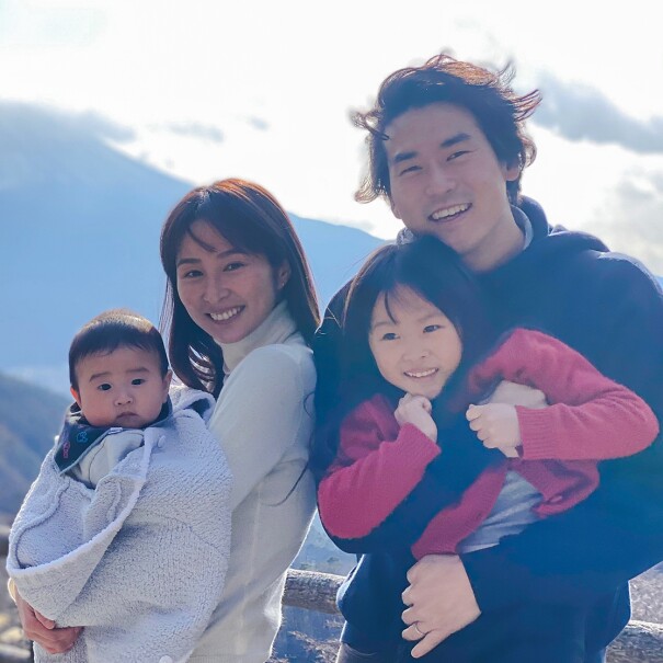 田中さんの家族写真