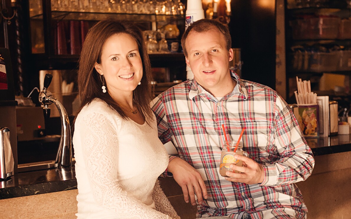 Handmade small business seller on Amazon smiling at the camera