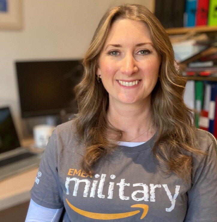 Eloise Cheales, a member of the Warriors at Amazon Affinity Group