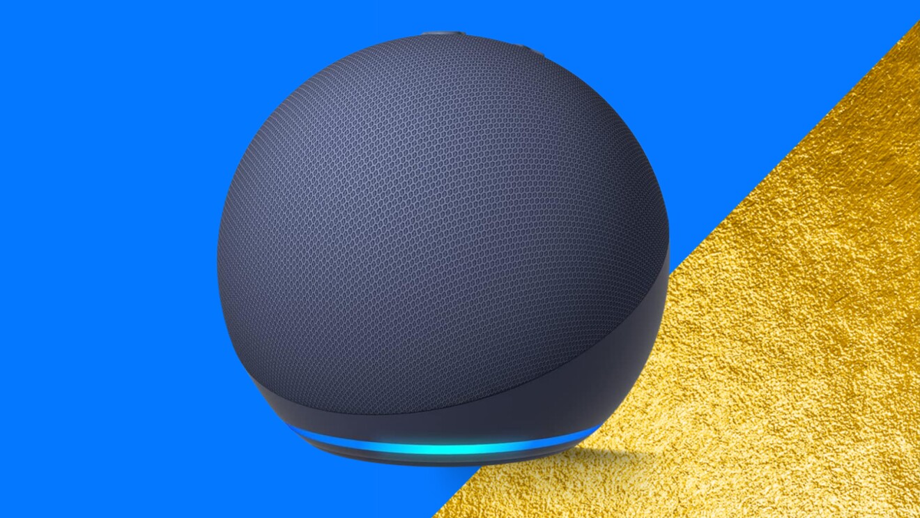 Amazon Echo en bleu marine