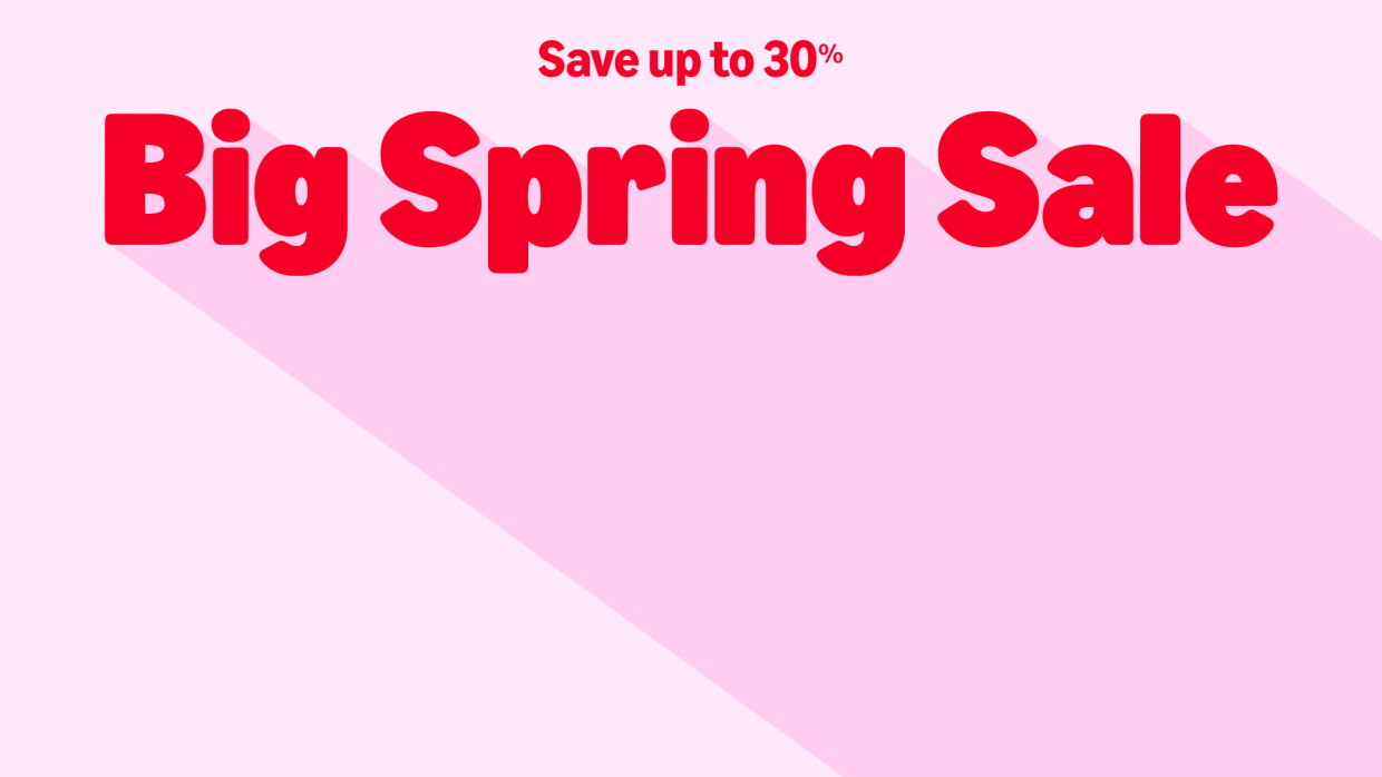 Big Spring Sale
