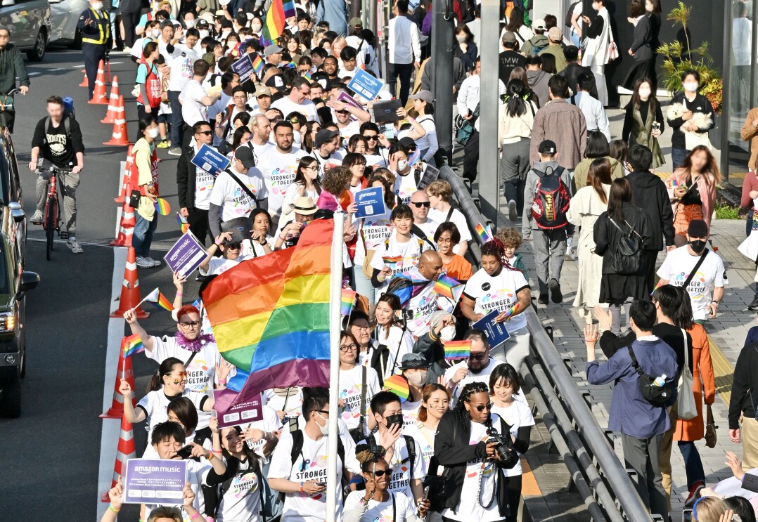 Tokyo Rainbow Pride 2023 パレードの様子