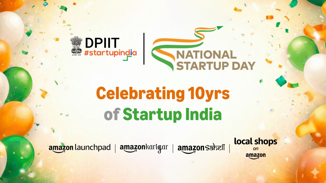 Celebrating 10 years of Startup India: Amazon's commitment to empowering Indian entrepreneurs