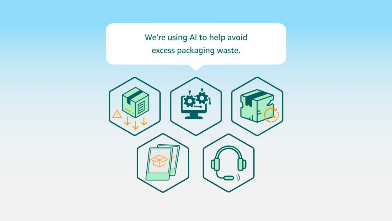 How Amazon is using AI to deliver customer orders with less packaging