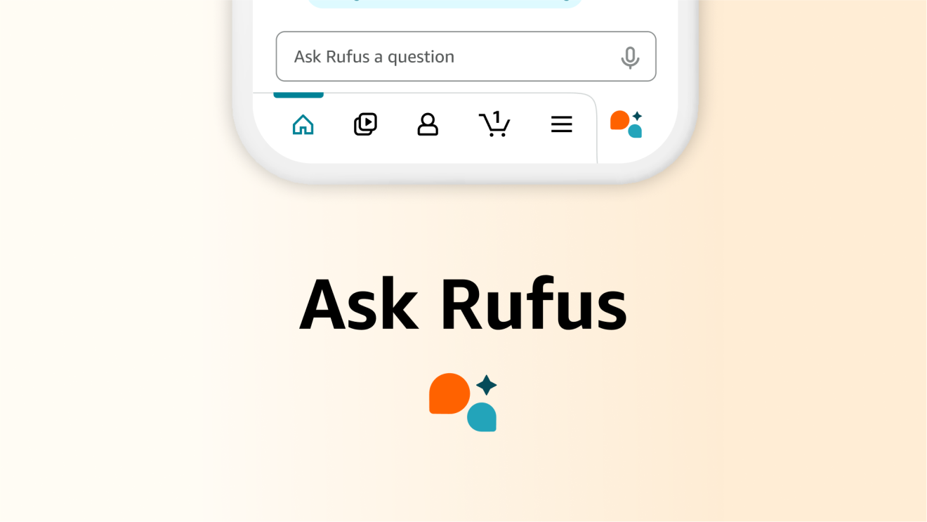 Amazon Rufus provides answers to customer questions.