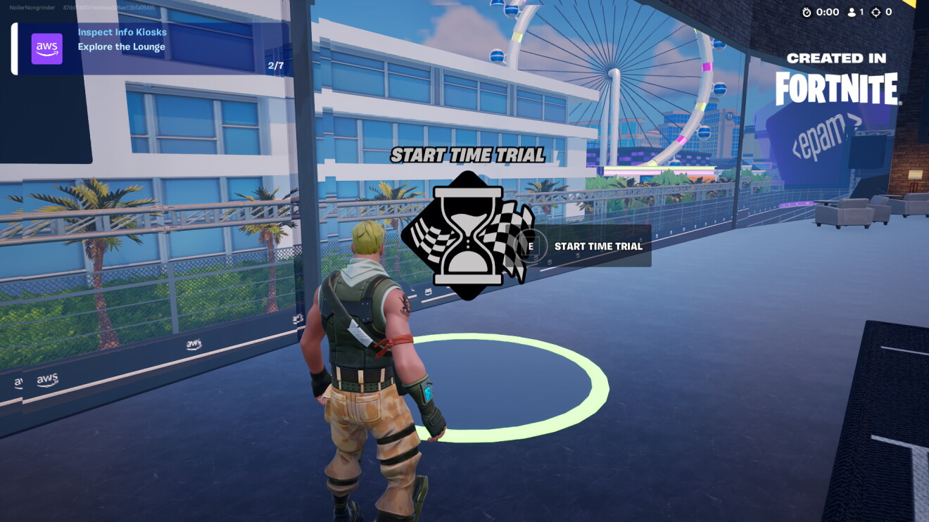 AWS re:Invent Streaming Live in New AWS Fortnite Island - US Press Center