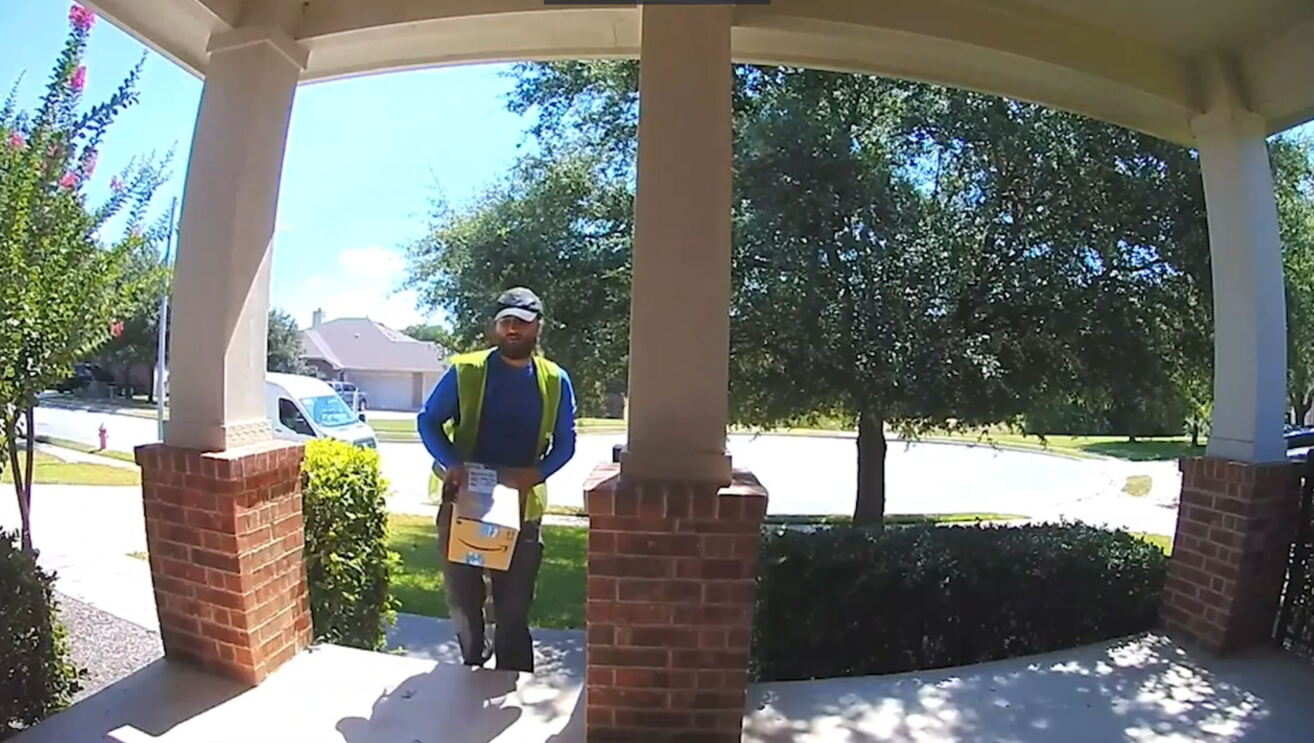 Delivering smiles and Amazon packages