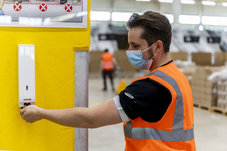 Maßnahmen während der Corona-Krise in den Amazon Logistikstandorten