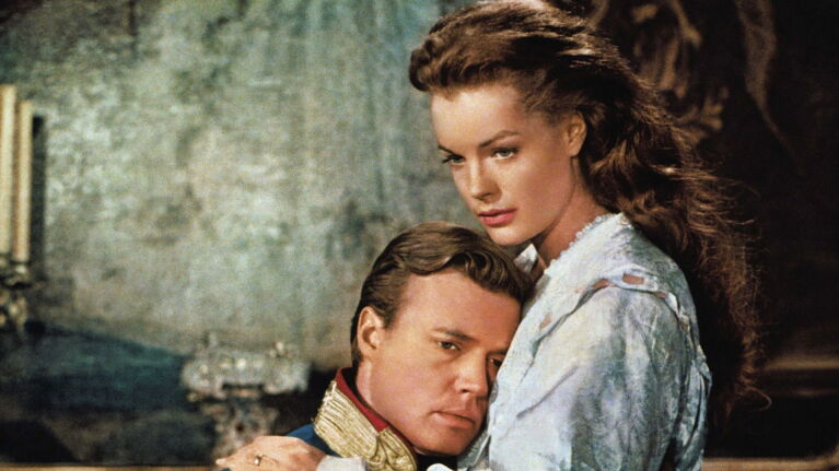Eine Szene aus dem Film "Sissi" mit Romy Schneider.