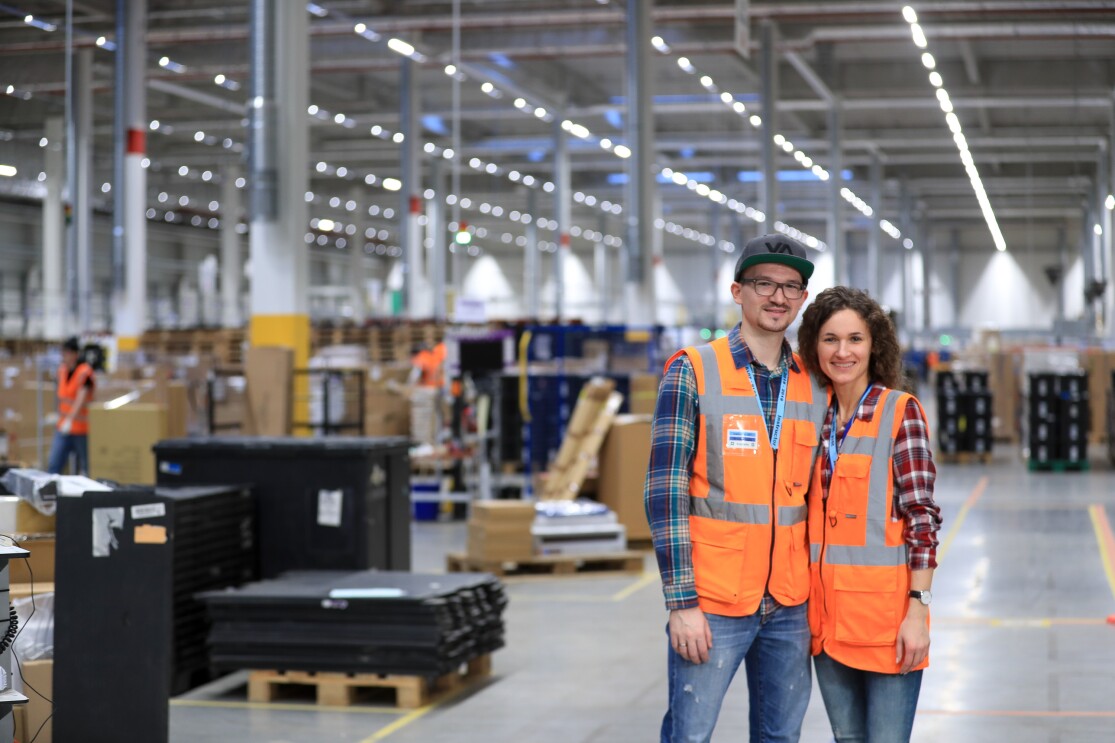 Menschen mit Behinderungen bei Amazon