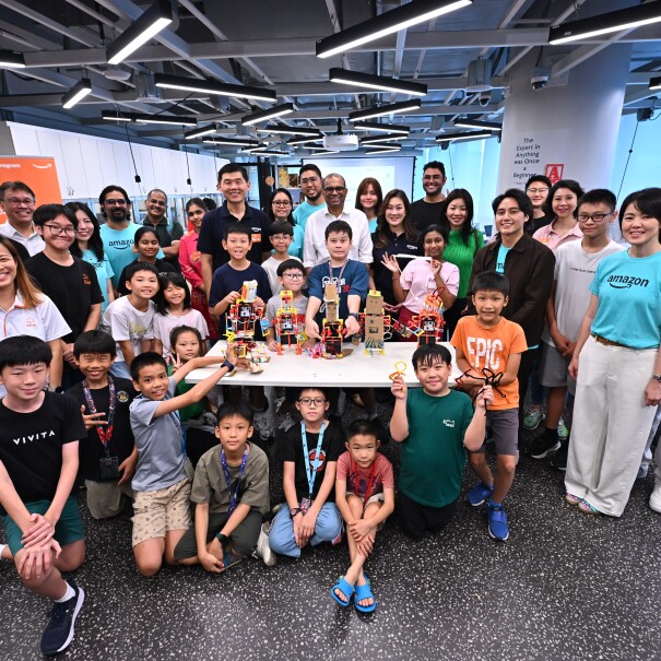 Participants at the Amazon Think Big Program 