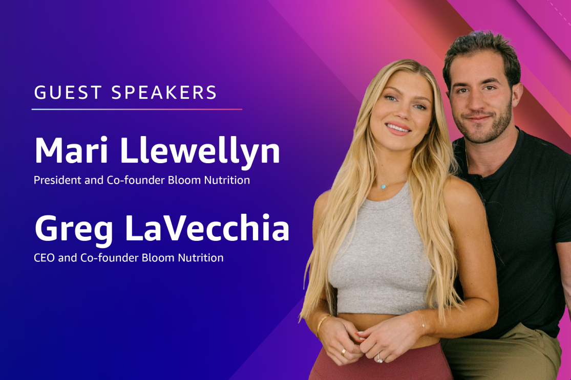 图形图像的亚马逊加速嘉宾,玛丽卢埃林和格雷格LaVecchia。