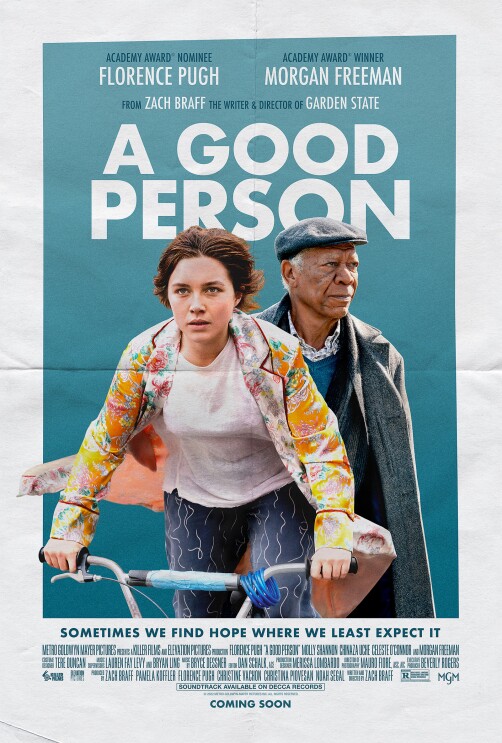 A poster from the movie "A Good Person."