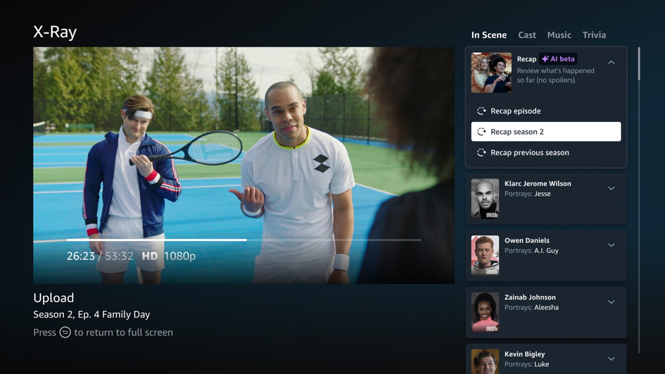 Prime Video’s New Feature Uses AI to Recap What You’re Watching