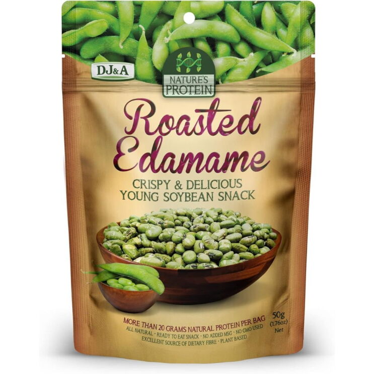 DJ&A Nature’s Protein Roasted Edamame Snack