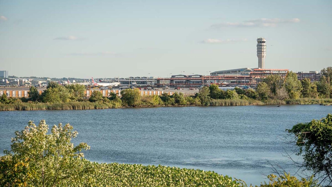 弗吉尼亚州阿灵顿的一个场景