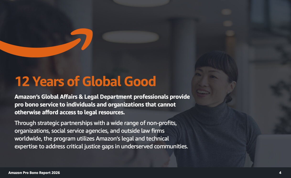 Pro Bono Report 2026 carousel