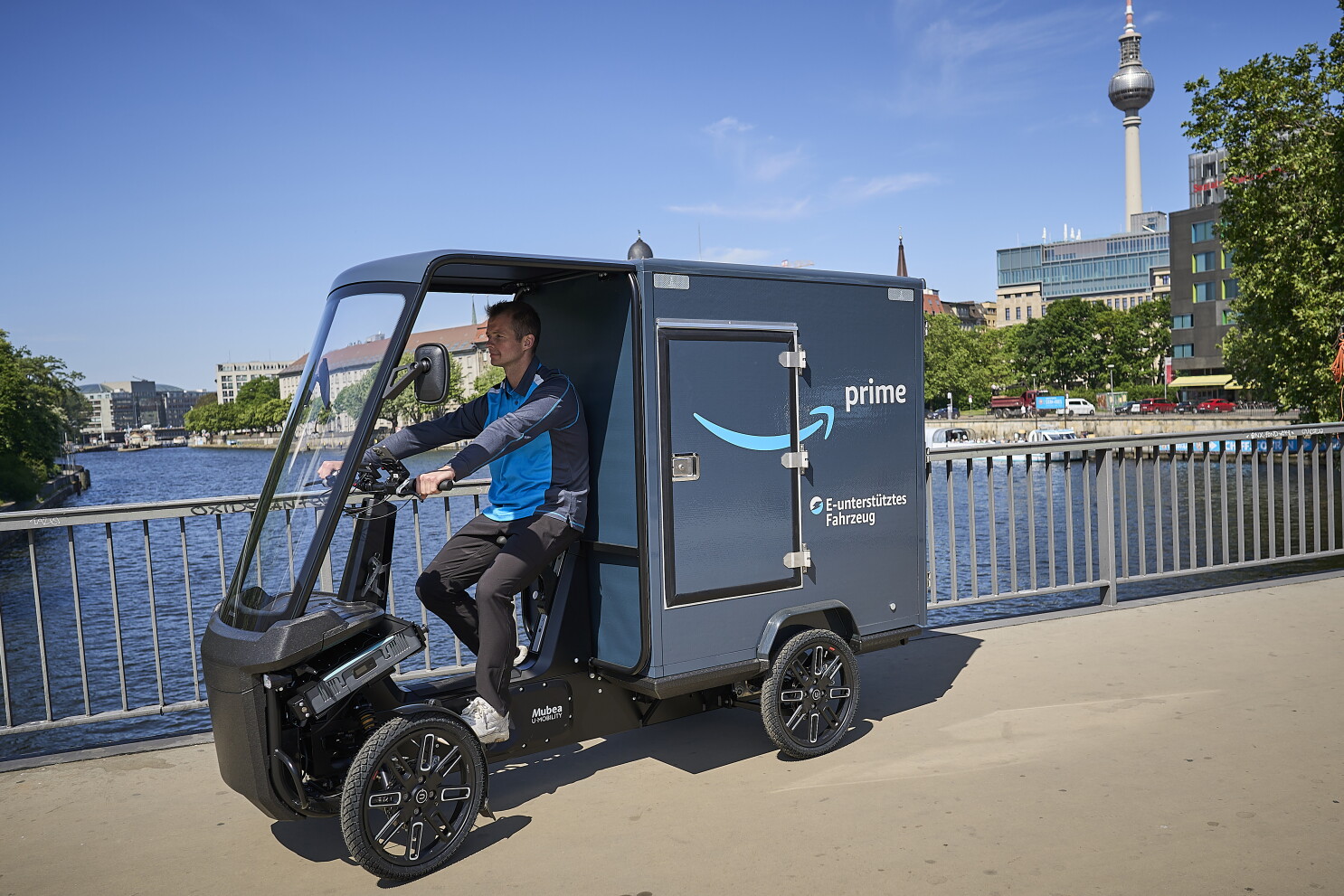 Amazon opens micromobility hub in Berlin for e-cargo bike deliveries