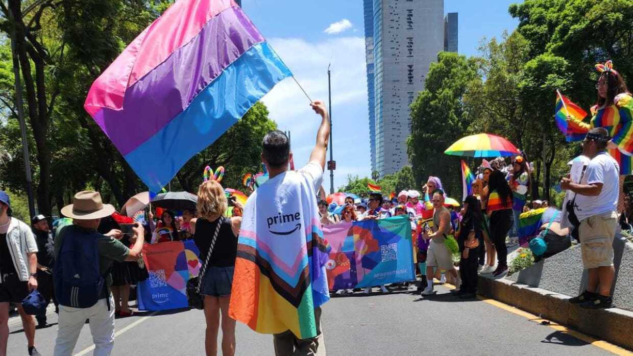 Fotos de la Gay Pride de Ciudad de México en 2024.