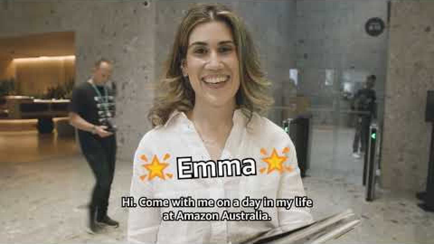 Meet Emma, Category Growth Manager, Amazon Australia