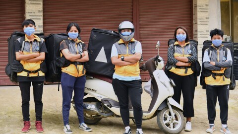 Amazon India's first all-women partner delivery station in Mizoram