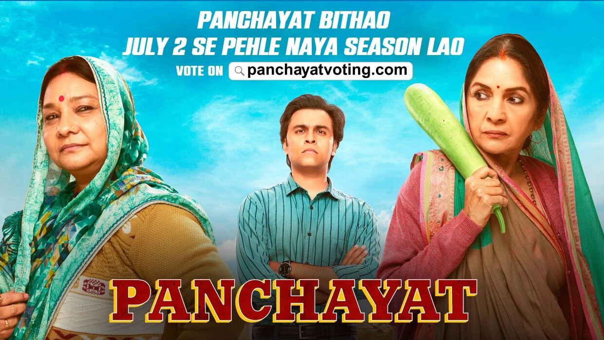 Stream Panchayat Season 4 earlier than July 2. Cast your vote - About Amazon India