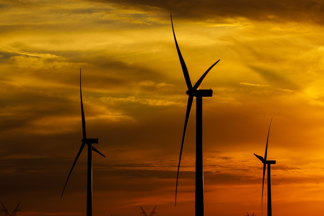 Amazon Wind Farm Texas