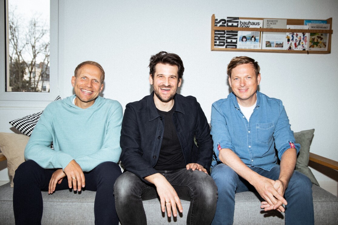 Fabian Roschig, Sebastian Kroth y Michael Schwarz de FUNQ'.
