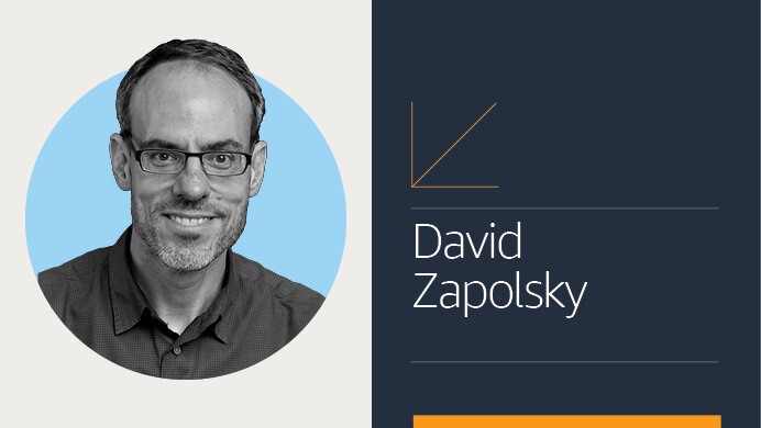 A headshot of David Zapolsky next to a graphic with his name.