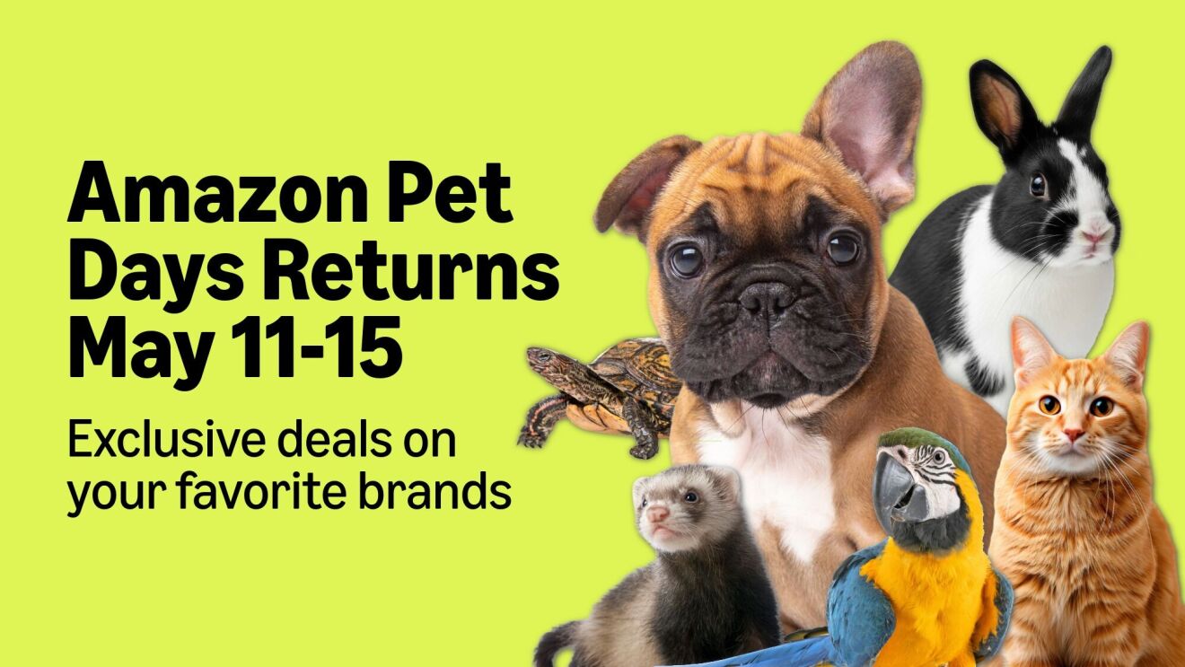 Amazon Pet Days returns May 11 with 5 days of deals for dogs, cats, and more