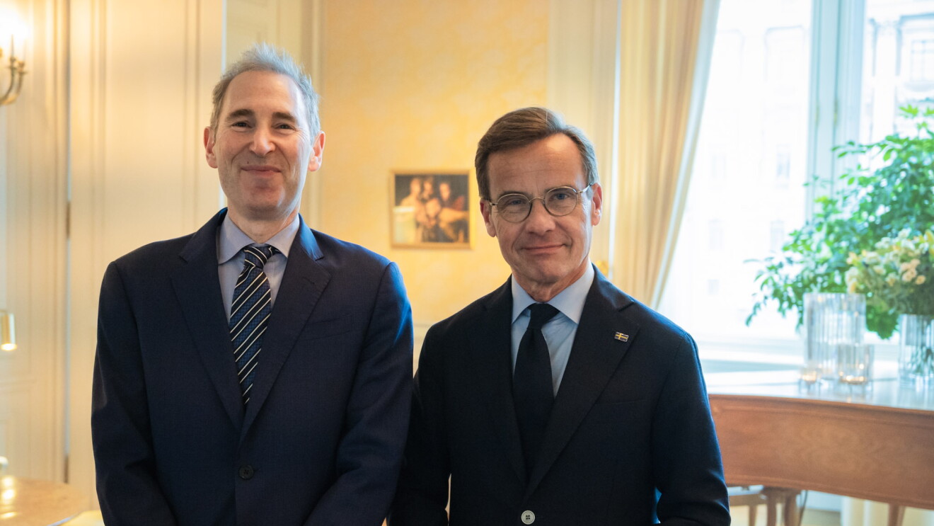 Amazon CEO Andy Jassy met with Prime Minister Kristersson