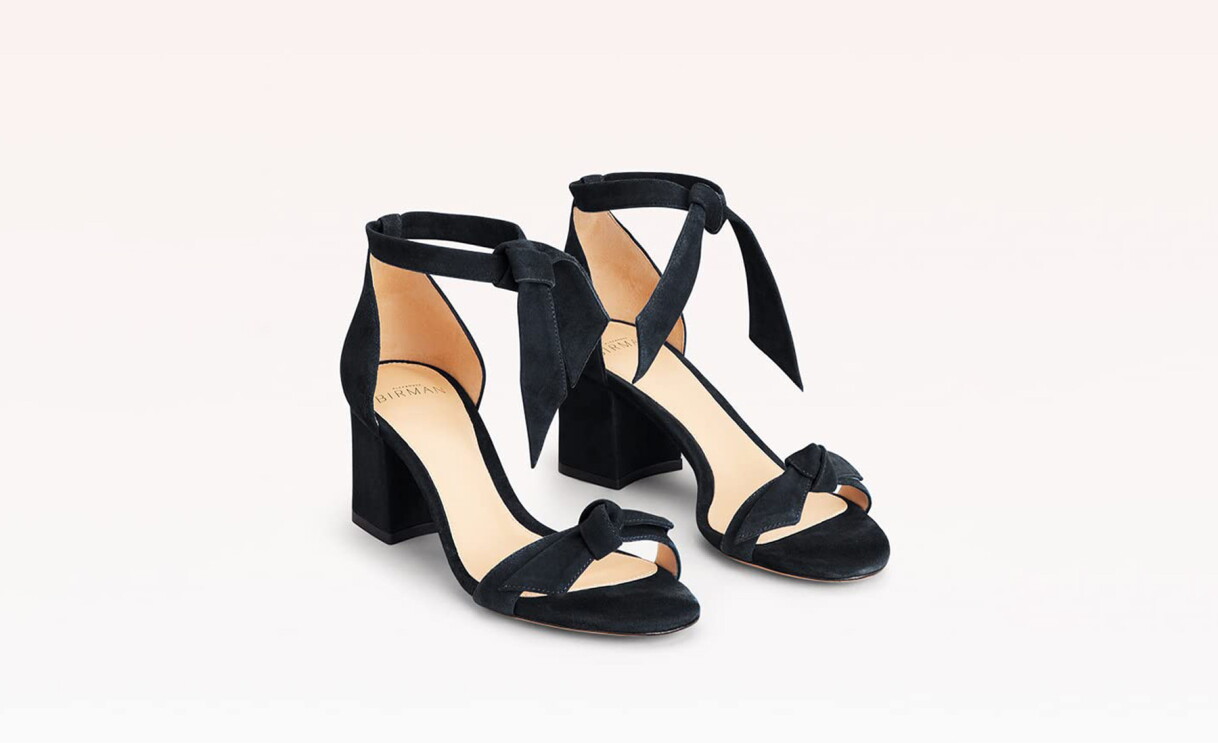 An image of black shoes by Alexandre Birman.