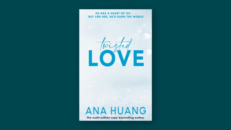 Book cover of 'Twisted Love' by Ana Huang on teal background