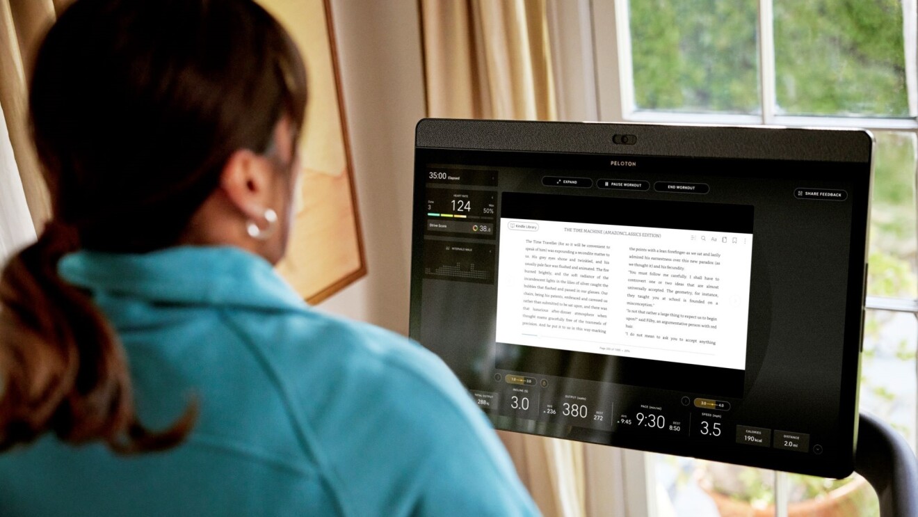 Amazon brings Kindle reading to your Peloton workout, plus 10 book recommendations