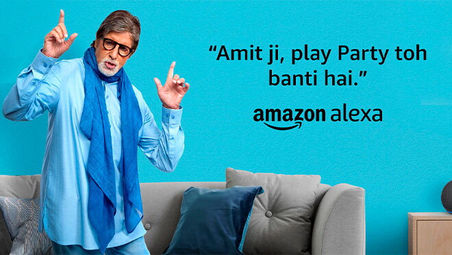 Amitabh - the celeb voice of Alexa