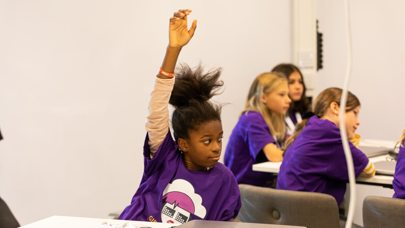 Girls tech day in Sweden by AWS.