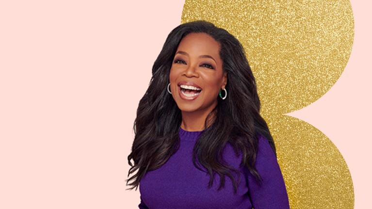 A photo of Oprah Winfrey.