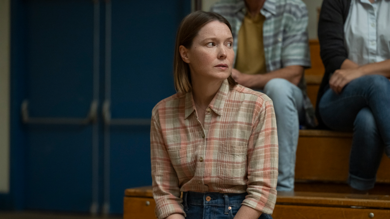 Samantha Sloyan as Margaret White in Prime Video's Carrie.