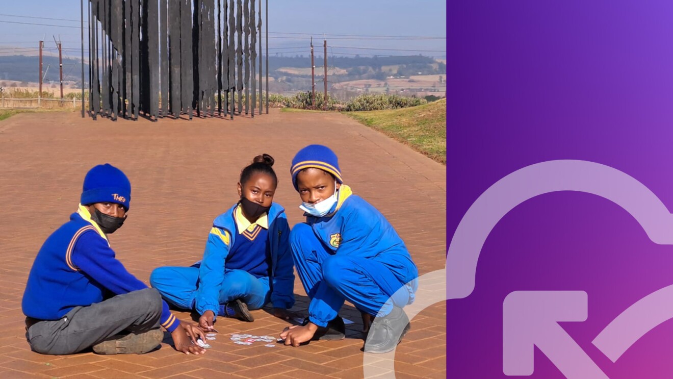 An image of students learning coding skills.