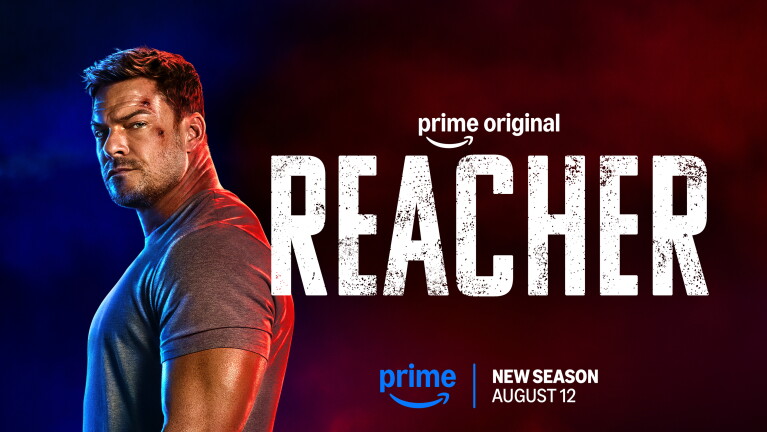 Reacher Prime Video promo art.