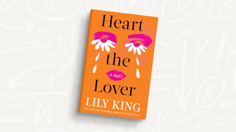 Amazon's best books of 2025: Book cover of 'Heart the Lover' by Lily King on orange background