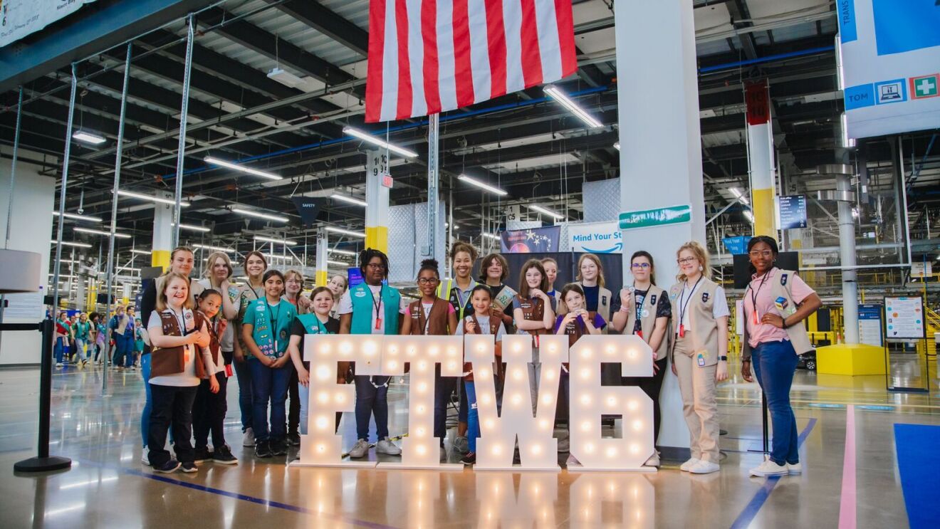 Amazon inspires Girl Scouts to explore the future of STEM