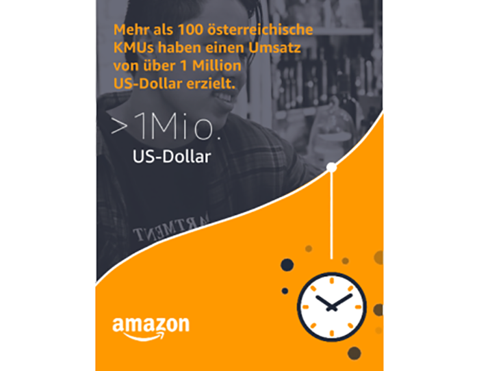 Mehr als 100 österreische KMU haben einen Umsatz von jeweils über 1 Million US-Dollar erzielt.