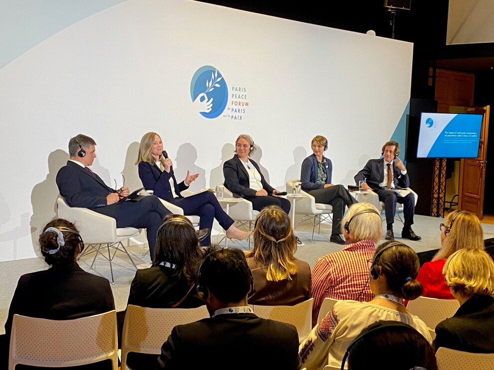 Lucy C. Cronin Paris Peace Forum 